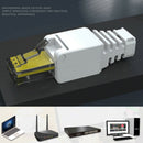 RJ45 CAT6 Ethernet Cable Connector Plug Toolless for POE Application CCTV bs