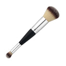 Wooden Makeup Airbrush Brush Dual Ended Face Flat Contour Foundation Tool