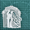 Couple Love Metal Cutting Dies Stencils Scrapbook Embossing Paper Card Craft
