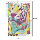 5D DIY Full Drill Diamond Painting Cross Stitch Embroidery Kit (Tiger06)