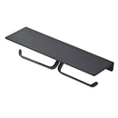Aluminium Alloy Toilet Paper Roll Towel Tissue Rack with Mobile Phone Holder