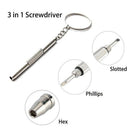 Eyeglasses Repair Kit-1100Pcs Small Screws and 10 Nose Pads Set with 6 Pcs  W7E5
