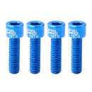 8pcs M5x17mm Bike Headset Bolts MTB Road Cycling Alloy Stem Screws Blue Red