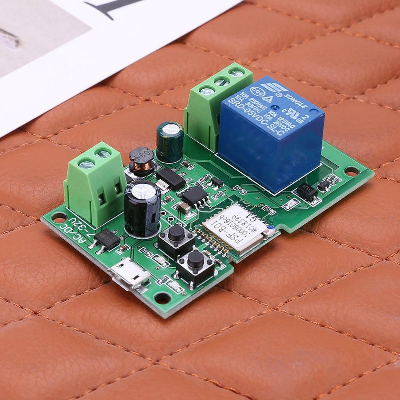 Self-locking Sonoff WiFi Wireless Smart Switch Timer DC 5V-12V Home Relay Module