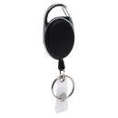 Fishing Zinger Retractor Key Ring Reel Holder Nylon Retractable Cable Back Clip