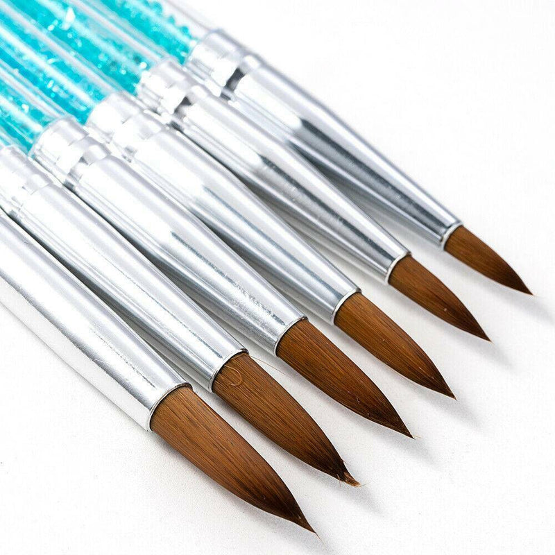 Professional 6X 100% Kolinsky Sable Hair Brush Acrylic Nail Brush Nail Art Tools