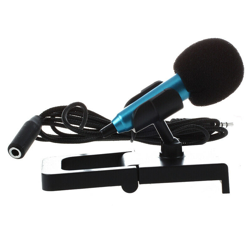 Mini hand microphone for voice recording, Internet chat on smartphone, note