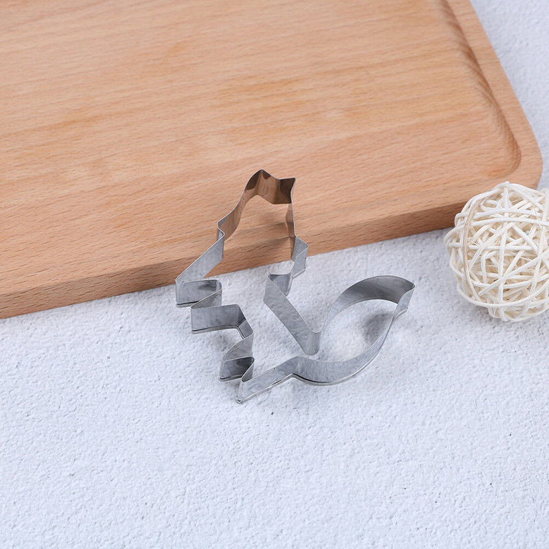 Stainless Steel fox Animal Cookie Cutter Cake Decoration Baking Mold Tools ME