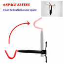 Bicycle Storage Rack Wall Mounted Bike Hanger Hook Solid Steel Bicycle Wall