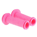 Mountain Bike Rubber Handle Grips Bar Grips Cover for Children Bike Rose Red