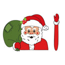 Car Rear Windshield Christmas Decoration Wiper Stickers Car Stickers Stylin
