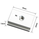 M6 T-Track Slider Sliding Nut Aluminum Alloy T Slot Nut For Woodworking Too