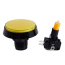 Arcade Game 52mm Yellow Illuminated Momentary Push Button SPDT Mini Switch
