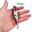 1pcs 9.5cm 12g hard popper fishing lure crank bait hooks bass crankbait tacBIES