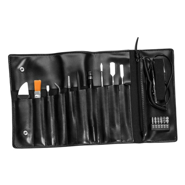 17pcs Professional Electronics Repair Tool Kit for Repair Computer, PC Camera