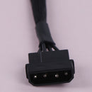1Pc 4pin sata series power supply cable male to female 18AWG 40cm   OZ