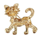 Full Shining Clear Crystal Cat Brooches and Pins Wedding for Women Gift A8Z7