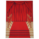 5x7ft Vinyl Red Carpet Curtain Backdrop Studio Photography Photo Background L5J6