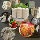 4mm Macrame Rope Natural Beige Cotton Twisted Cord Artisan Hand Craft DIY 100M