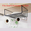 Multifunctional Iron Over Door Storage Rack Practical Kitchen Cabinet Drawe E9I9