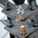 Deburring External Chamfer Tool, Remove Burr Tools For Drill Bit, Fits Size
