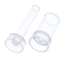 2Piece Spire Cylinder Shaped Plastic Clear Candle Molds Candle Making Crafts