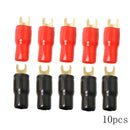 Ground Wire Ring Car 4GA Audio Modified Fork Brass Terminal Block