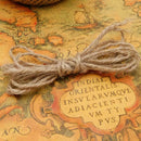 1 Roll 1.4 Metre Jute Twine Cord Dia Hemp Rope Pack Packaging Accessory DIY X7U5