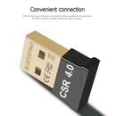 Portable USB Bluetooth4.0 Adapter PC Computer Audio Stereo Music Receiver Dongle