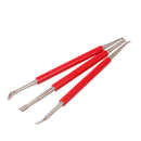 3X Stainless Steel Wax Clay Sculpting Tool Set Carving Pottery Making Tool