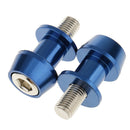 Swingarm Frame Slider Crash Protector for Kawasaki Ninja 250 ER6 ER6F Blue