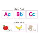 Alphabet Cards A-Z Kids Toddlers Preschool Early Learning Sen Resource New T1X1