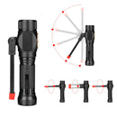 7 Modes Work LED Light Rechargeable Flashlight COB Magnetic Lamp Torch