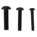 570 PCS M3 M4 M5 Alloy Steel Hex Socket Button Head Cap Nuts Flat Washers K F9C2