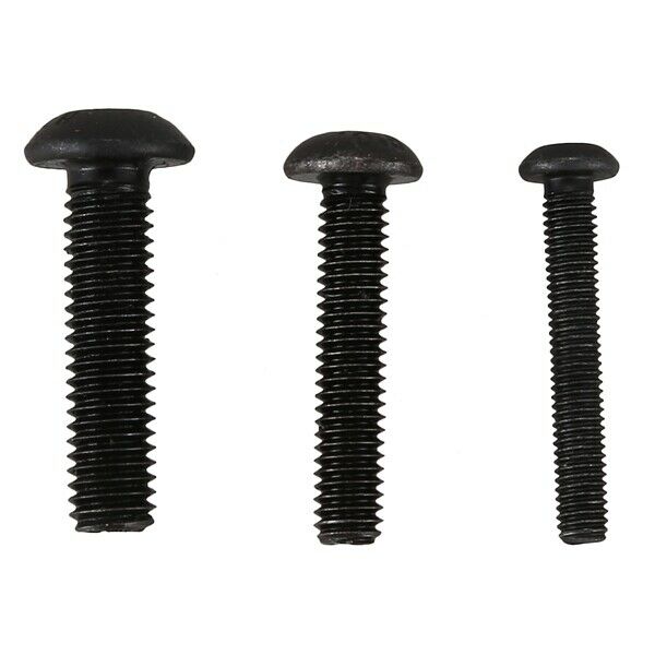 570 PCS M3 M4 M5 Alloy Steel Hex Socket Button Head Cap Nuts Flat Washers K F9C2