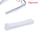 50pcs Plastic Disposable Covers Glasses Legs Slender Bag Hair Dyeing ProtectoME