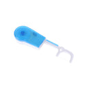 Blue portable clean high dental floss holder oral care tooth cleaner flosser TE