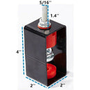 2X(Elastomeric Hanger - Spring Vibration Isolator - Anti Vibration Ceiling