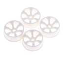 4pcs White Wheel Rim for WLtoys K969 K989 P929 1/28 RC  Car Replacement