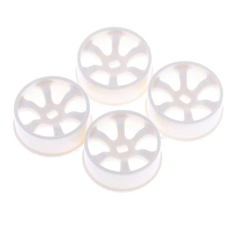 4pcs White Wheel Rim for WLtoys K969 K989 P929 1/28 RC  Car Replacement