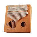 Kalimba 17 Key Thumb Piano Finger Mbira for Music Lover w/ Bag Accessories