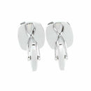 Men's Stainless Steel Cuff Links CUFFLINKS Shirt Set Rectangle Blue Y4V8