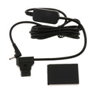 DR-E12 DC Coupler with Cable For Canon EOS M, EOS M2, EOS M10, EOS M50, EOS M100