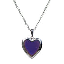 2pcs Charm Color Changing Mood Locket Pendant Necklace Fashion Jewelry Gift