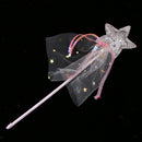 Shining Star Shape Princess Fairy Wands for Kids Girls Party Supplies Birthday