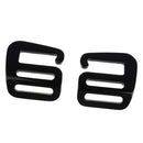 15Pairs G Hook Outdoor Webbing Buckle For Outdoor Carabiners Backpack Strap 25mm