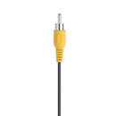 1.5m/4.9ft 2.5mm Male Plug to 3 RCA Male Composite AV Audio Video Cable