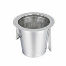 1pc Stainless Steel Tea Infuser Filter Long Handle Folding Tea Strainer Reu M3A1