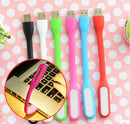 Portable Bendable Mini USB LED Light For PC Laptop Flexible Bright For Reading