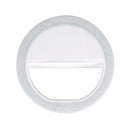 Selfie Phone Ring Light, 3-Level Adjustable Brightness On-Video Clips On Night